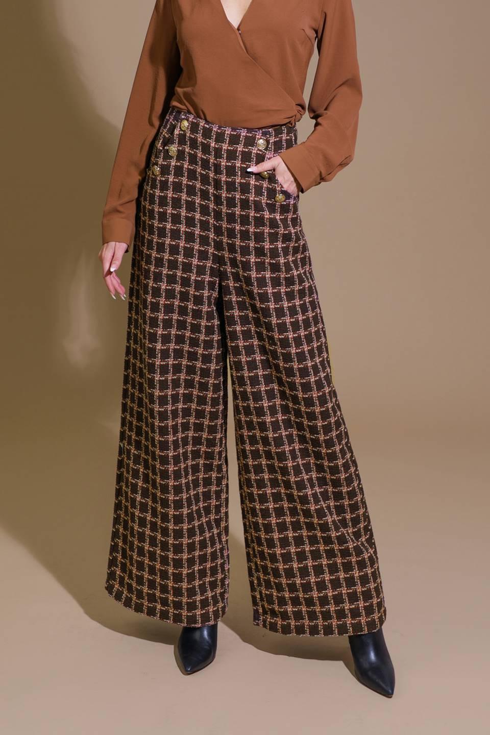 SHOW YOU OFF TWEED PANTS Flying Tomato