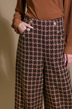 SHOW YOU OFF TWEED PANTS Flying Tomato