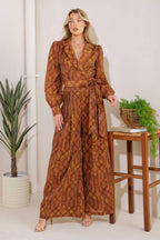 LOST IN THE STARS WOVEN JUMPSUIT Flying Tomato