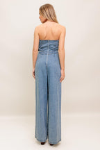 URBAN HARNESS DENIM JUMPSUIT Flying Tomato