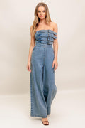 URBAN HARNESS DENIM JUMPSUIT Flying Tomato