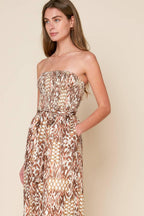 EPITOME OF ALLURE WOVEN JUMPSUIT Flying Tomato