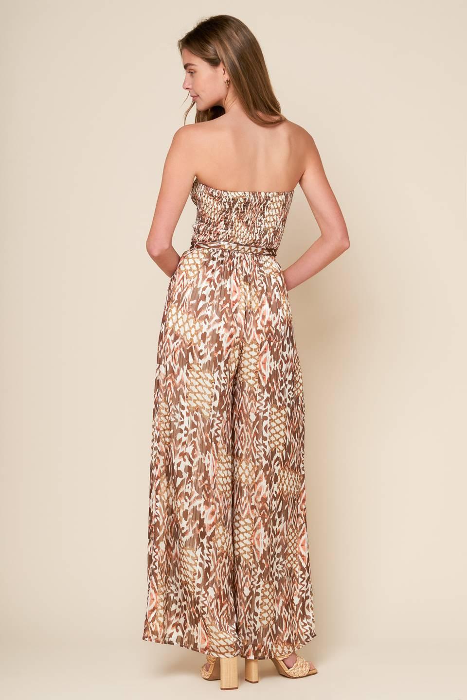 EPITOME OF ALLURE WOVEN JUMPSUIT Flying Tomato
