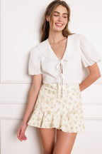 WAY TO GO WOVEN SKORT Flying Tomato
