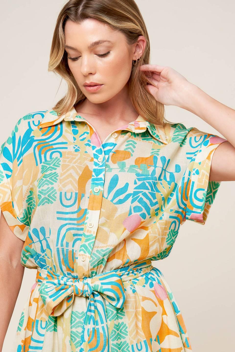 SOMETHING SPECIAL WOVEN ROMPER Flying Tomato