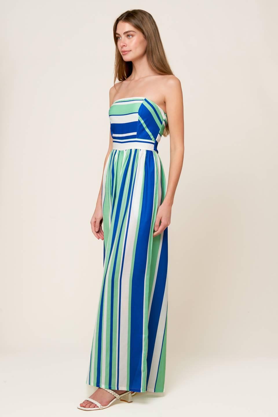 RIVERSIDE SIPS WOVEN JUMPSUIT Flying Tomato