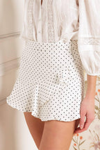 MAKES ME SMILE WOVEN SKORT Flying Tomato