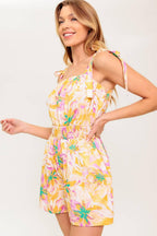 MOONLIT PATHWAY WOVEN ROMPER Flying Tomato