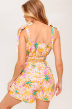 MOONLIT PATHWAY WOVEN ROMPER Flying Tomato