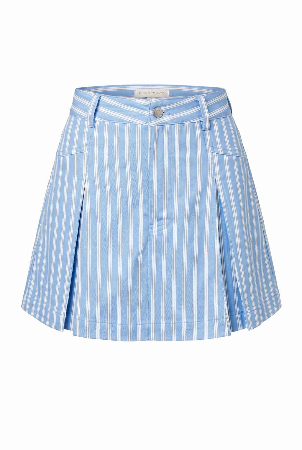 VALERIA POWDER BLUE WOVEN SKORT Flying Tomato