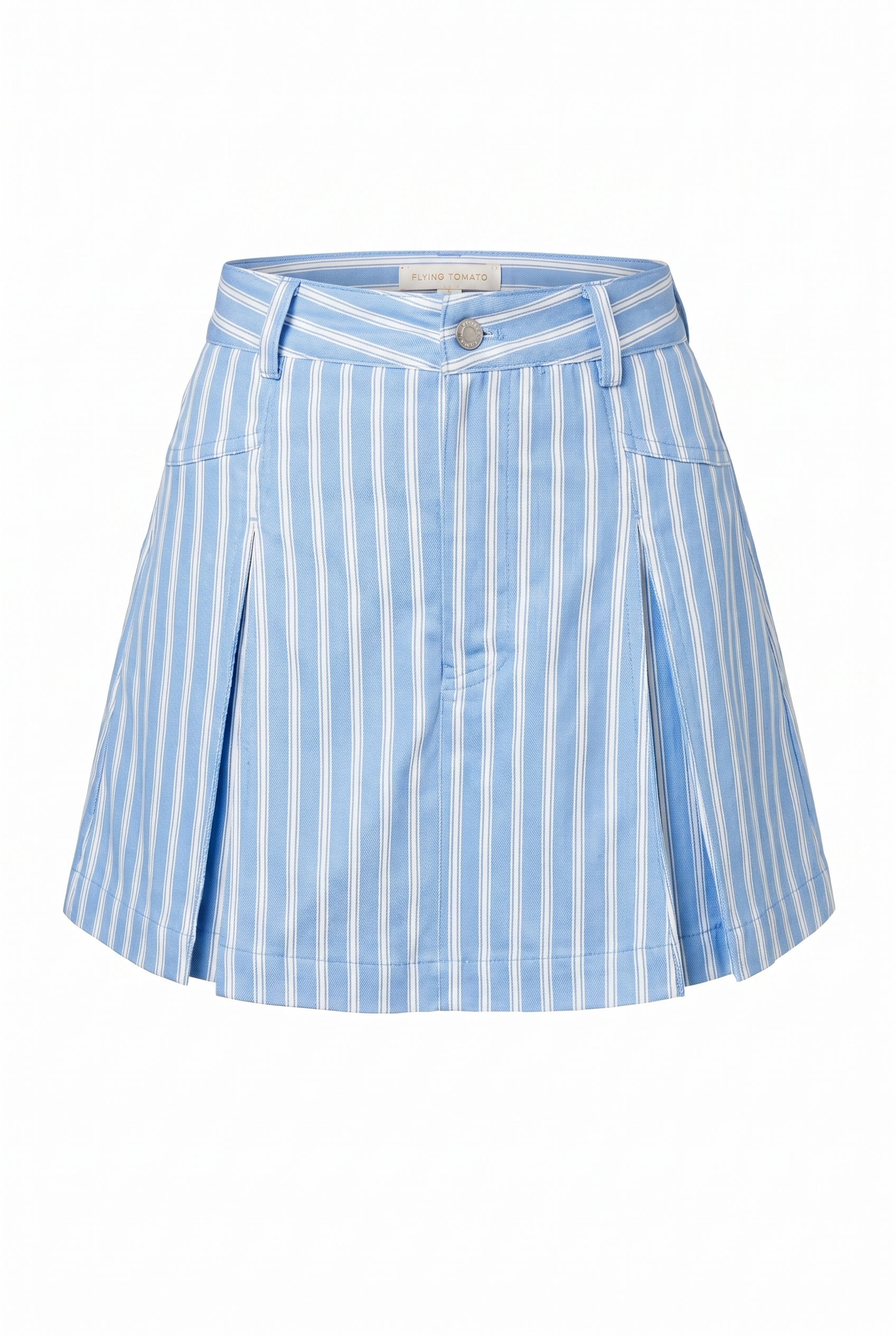 VALERIA POWDER BLUE WOVEN SKORT Flying Tomato