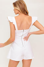 EXPLORING NEW CITIES WOVEN SKORT ROMPER Flying Tomato