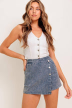OCEAN BLISS DENIM SKORT Flying Tomato