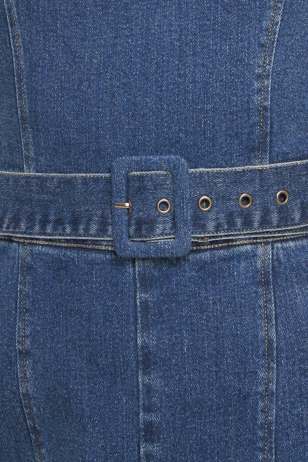 EXPERT SWEETNESS MEDIUM INDIGO DENIM JUMPSUIT Flying Tomato