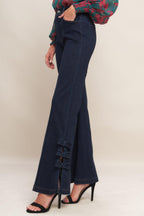 VINTAGE ICON DARK INDIGO DENIM PANTS Flying Tomato