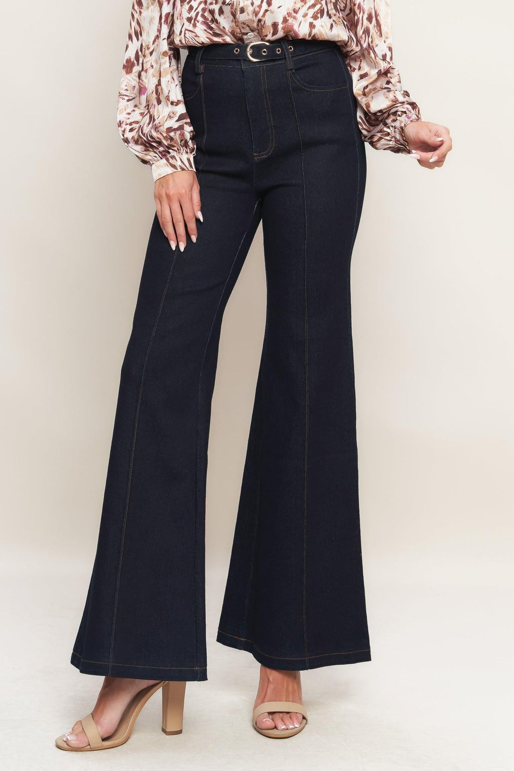 ICONIC FLARE DENIM PANTS Flying Tomato