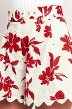 FLORAL KISS WOVEN SHORT Flying Tomato