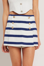 RIVIERA SAILOR WOVEN SKORT Flying Tomato