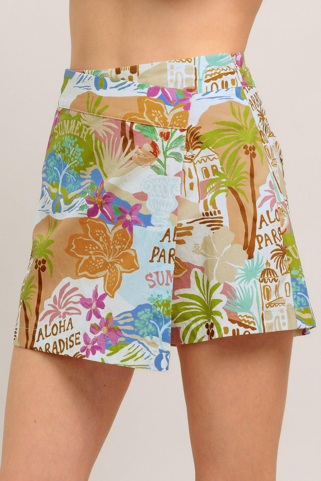 SUNSHINE GETAWAY WOVEN SKORT Flying Tomato