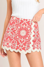 BEACH DATE DENIM SKORT Flying Tomato