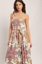 MEDITERRANEAN DREAM WOVEN JUMPSUIT Flying Tomato