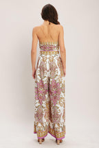 MEDITERRANEAN DREAM WOVEN JUMPSUIT Flying Tomato
