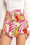 [PREORDER] ARTY VACATION WOVEN SKORT Flying Tomato
