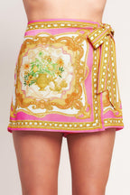 VINTAGE HEIRESS WOVEN SKORT Flying Tomato