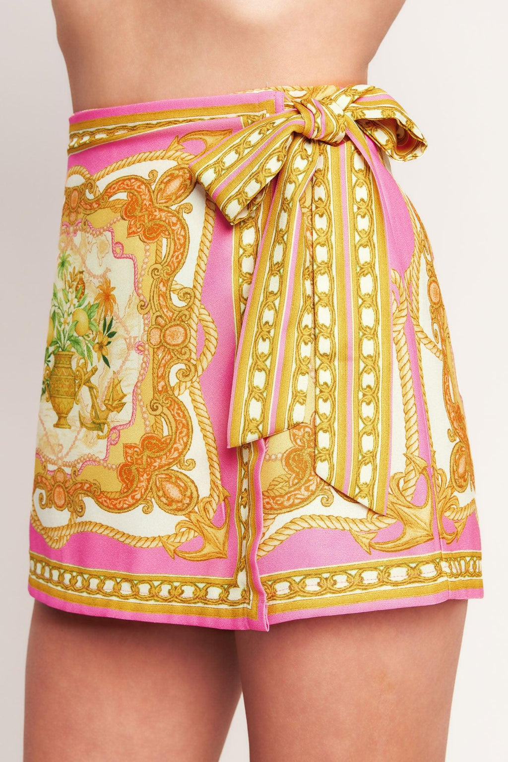 VINTAGE HEIRESS WOVEN SKORT Flying Tomato
