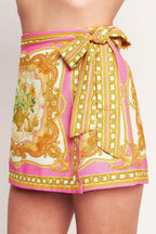 VINTAGE HEIRESS WOVEN SKORT Flying Tomato