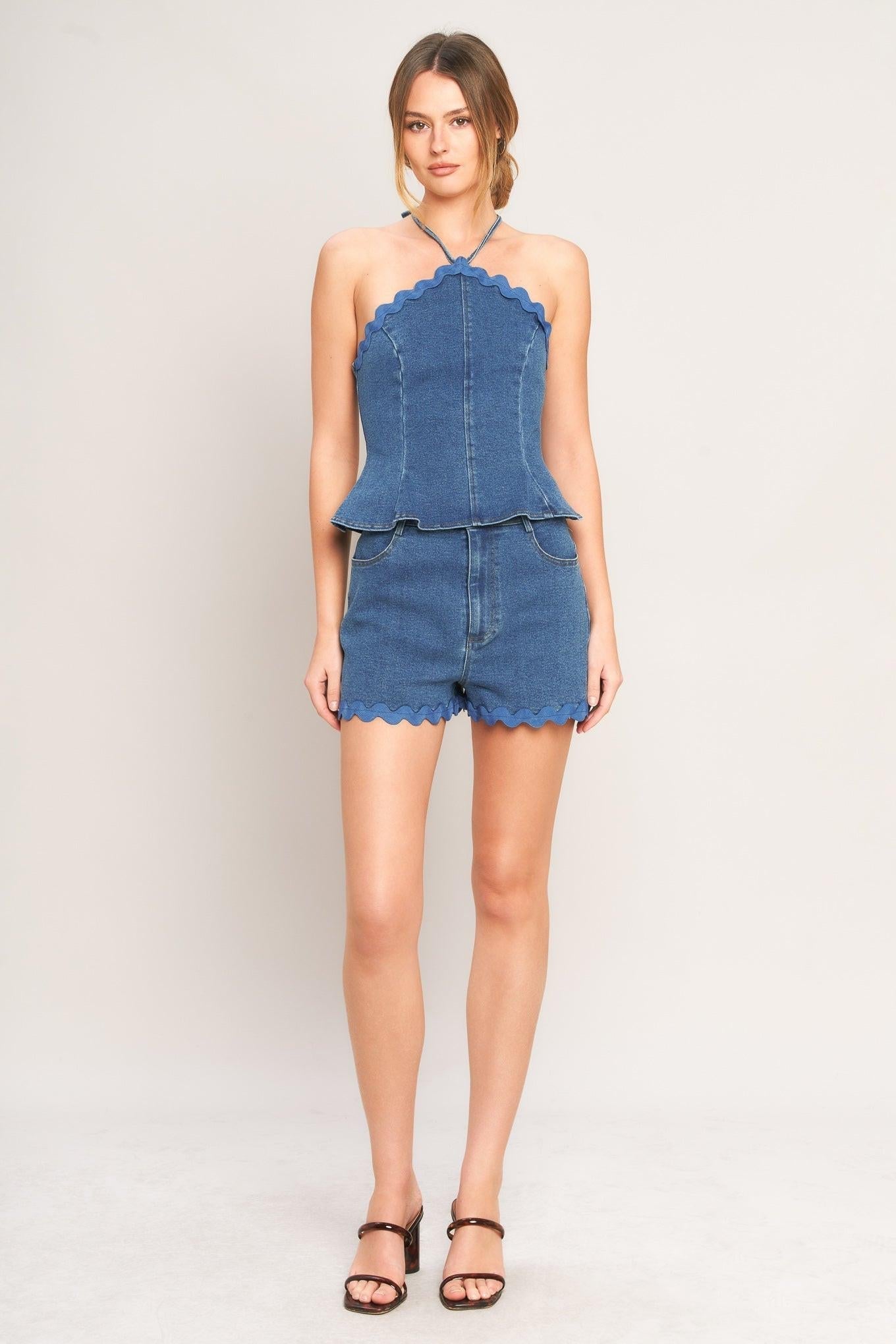 SUNNY DAY DENIM SHORTS Flying Tomato