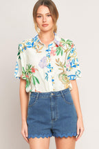SUNNY DAY DENIM SHORTS Flying Tomato