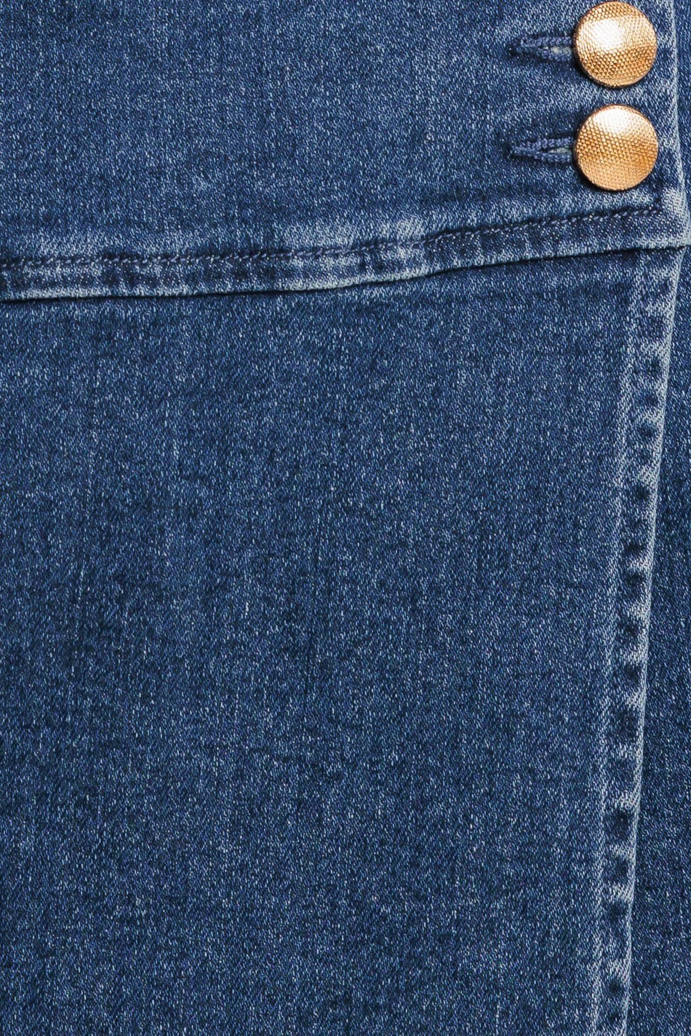 TEXTURE PLAY DENIM SKORT Flying Tomato