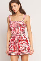 EURO SUMMER WOVEN ROMPER Flying Tomato