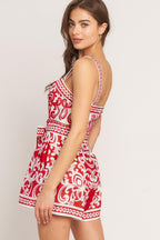 EURO SUMMER WOVEN ROMPER Flying Tomato