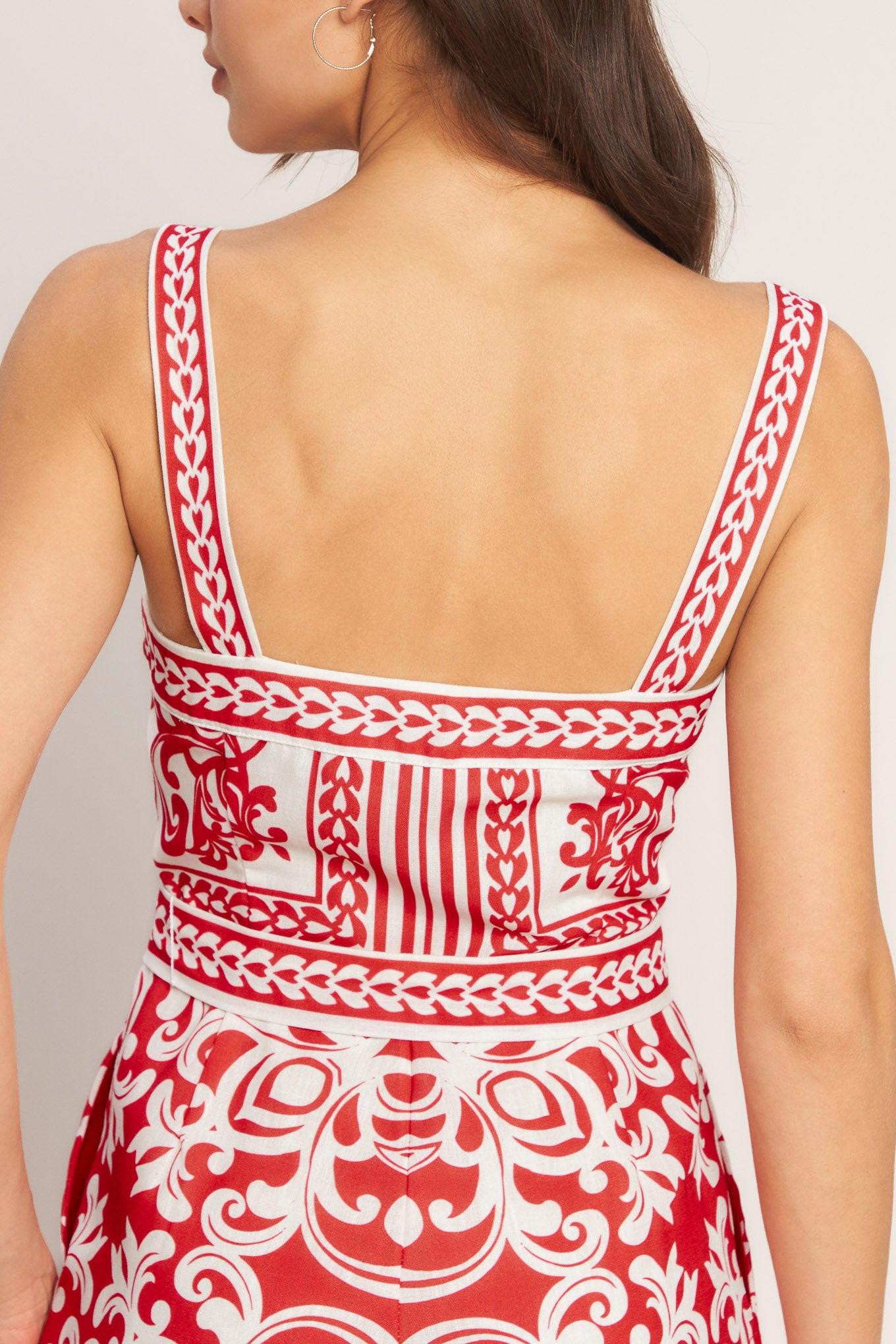 EURO SUMMER WOVEN ROMPER Flying Tomato