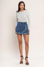 SPRING DAY DENIM SKORT Flying Tomato