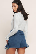 SPRING DAY DENIM SKORT Flying Tomato
