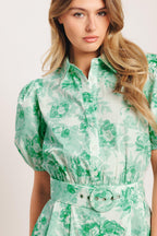 GARDEN GLOW WOVEN ROMPER Flying Tomato