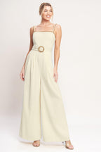 THE QUIET STATEMENT WOVEN JUMPSUIT Flying Tomato