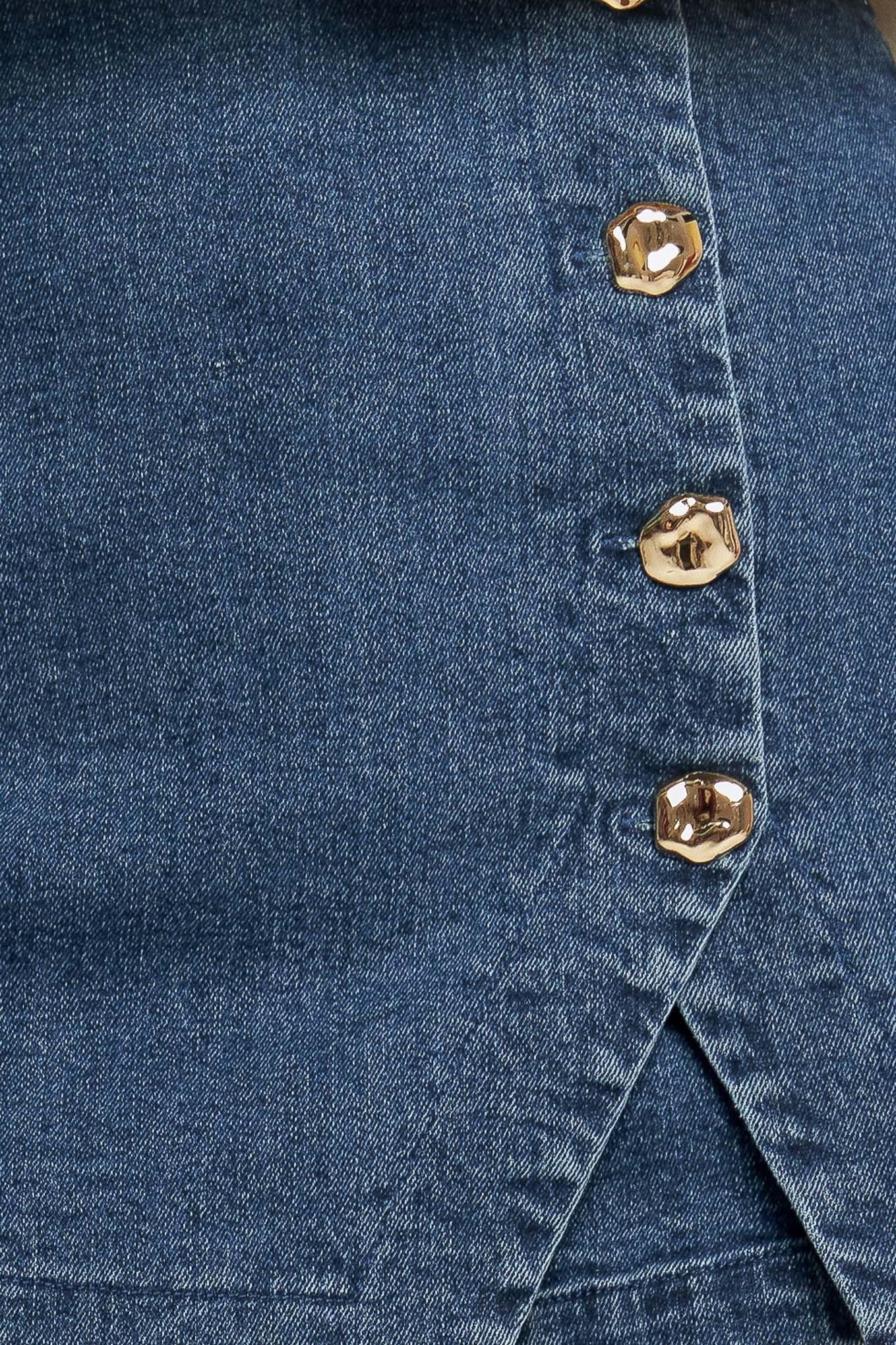 NO SECOND THOUGHT DENIM SKIRT Flying Tomato