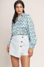 THE DETAILS MAKE IT WOVEN SKORT Flying Tomato