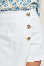 THE DETAILS MAKE IT WOVEN SKORT Flying Tomato