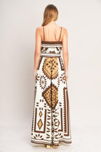 EARTHY ELEGANCE BOHO WOVEN JUMPSUIT Flying Tomato