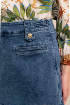 HEART EYES DENIM SKORT Flying Tomato