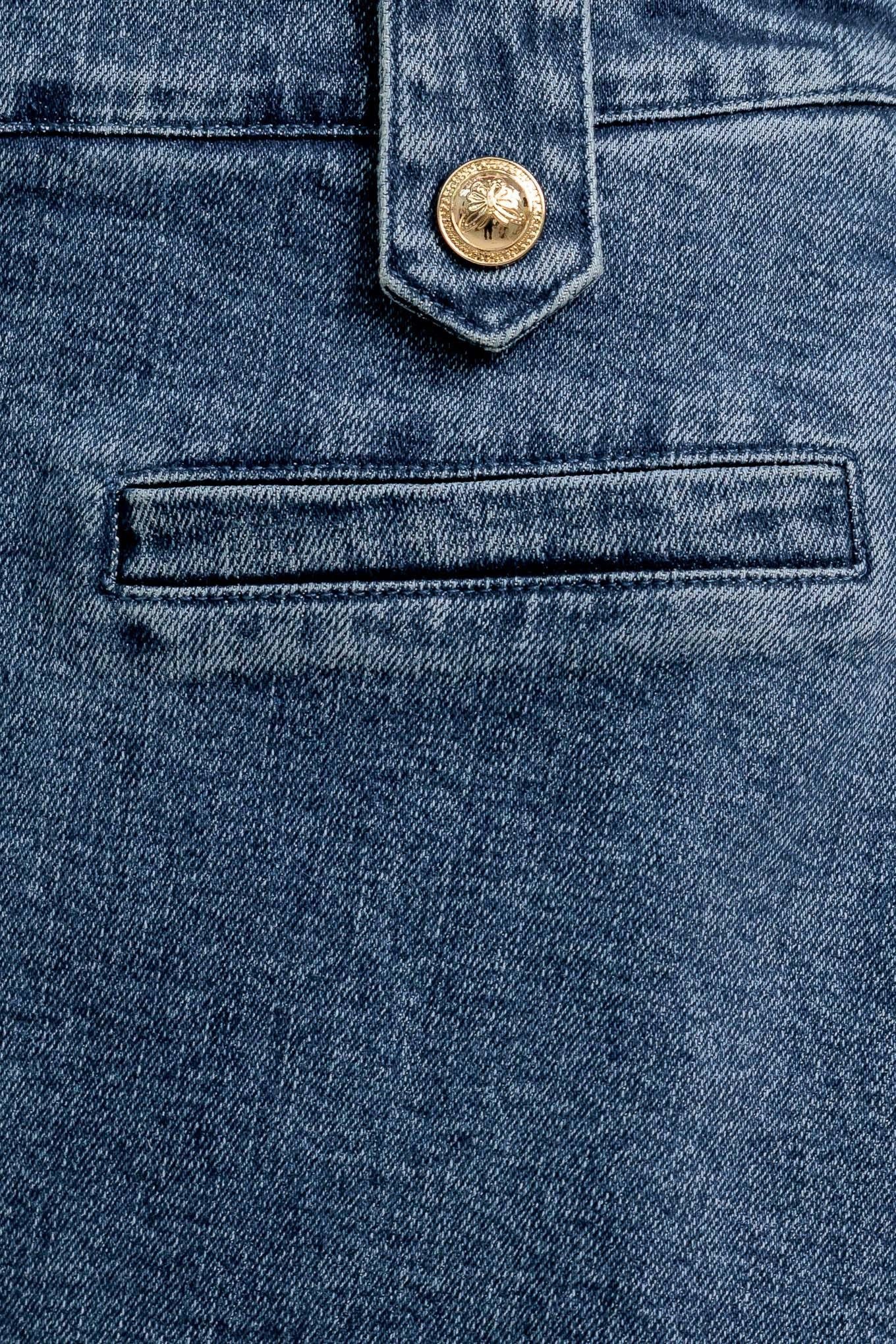 HEART EYES DENIM SKORT Flying Tomato