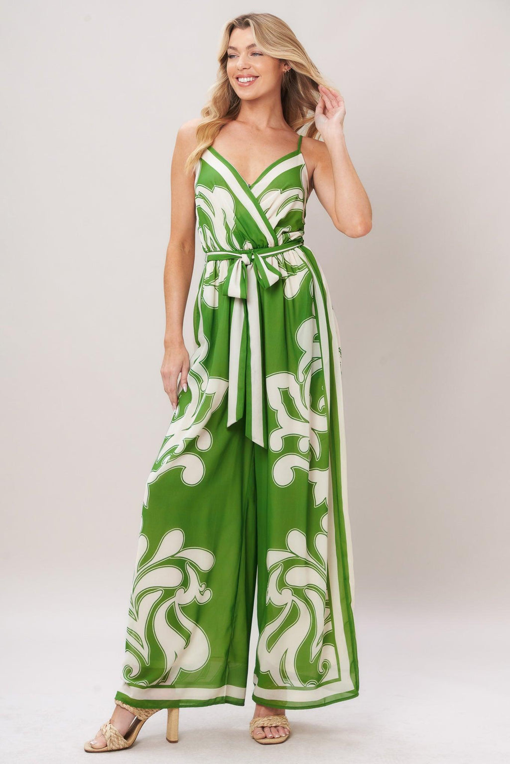 PALAZZO MUSE WOVEN JUMPSUIT Flying Tomato