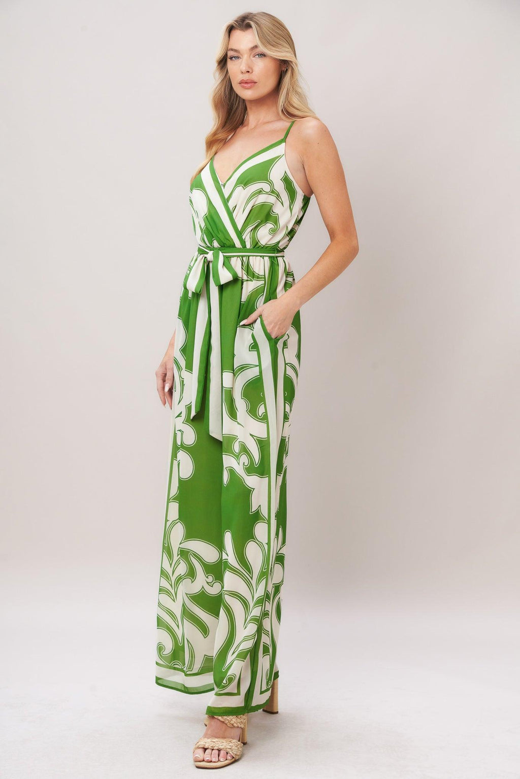 PALAZZO MUSE WOVEN JUMPSUIT Flying Tomato