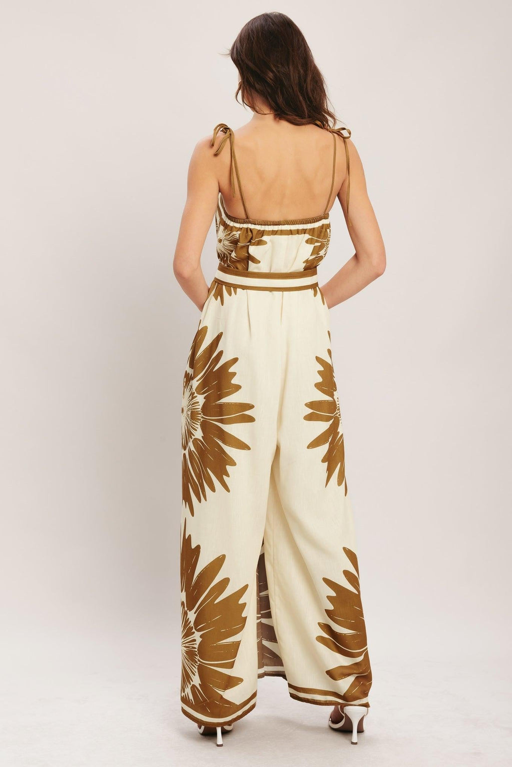 DESERT SUNBURST WOVEN JUMPSUIT Flying Tomato