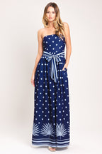 COASTAL SWAY WOVEN JUMPSUIT Flying Tomato